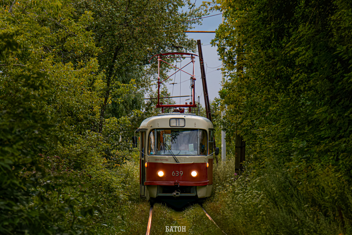 Екатеринбург, Tatra T3SU (двухдверная) № 639
