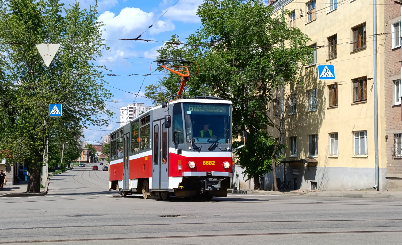 Харьков, Tatra T6A5 № 8682
