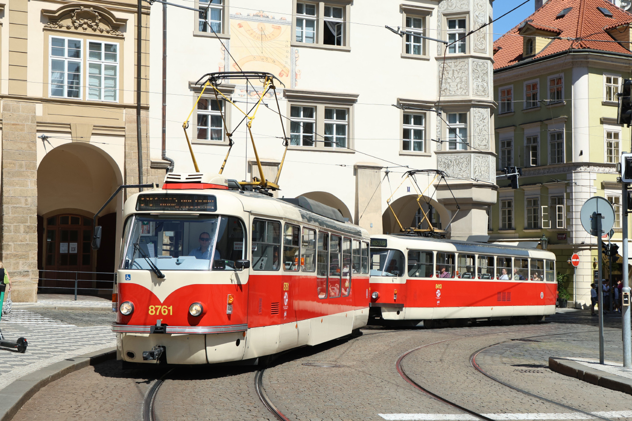 Прага, Tatra T3R.PLF № 8761