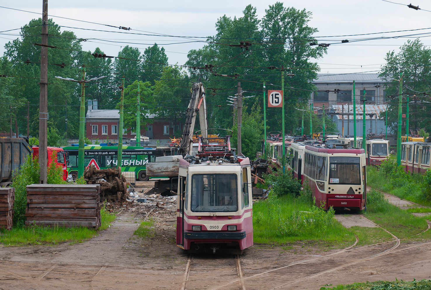 Санкт-Петербург, 71-134А (ЛМ-99АВ) № 0503; Санкт-Петербург, ЛМ-68М2 (мод. СПб ГЭТ) № 3602