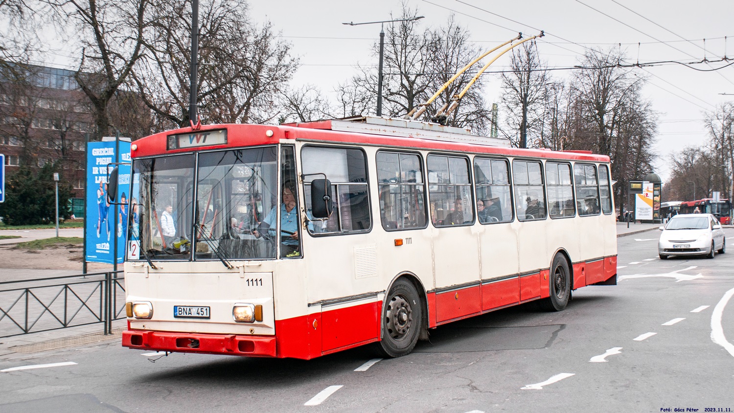 Вильнюс, Škoda 14Tr10/6 № 1111
