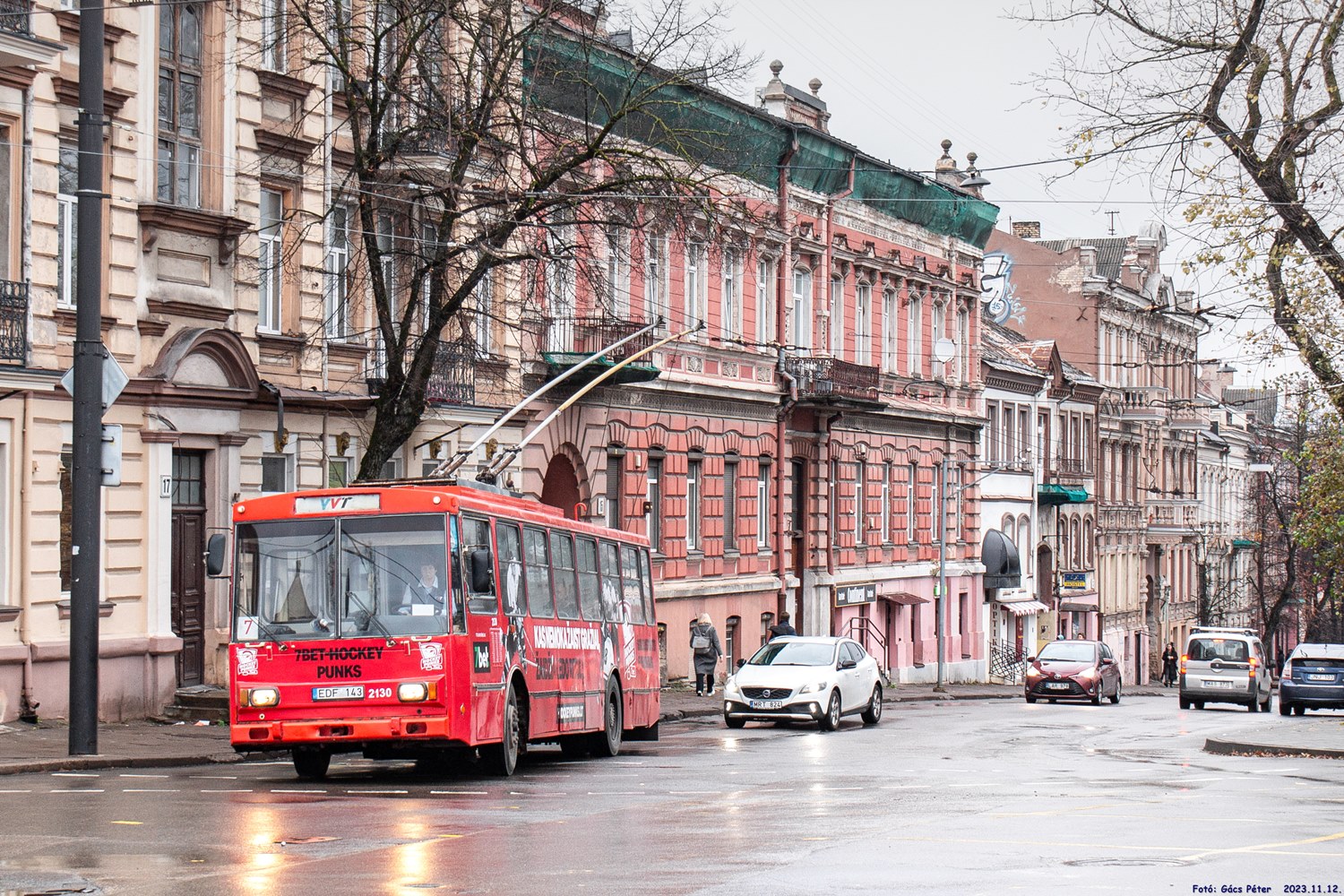 Вильнюс, Škoda 14Tr11/6 № 2130