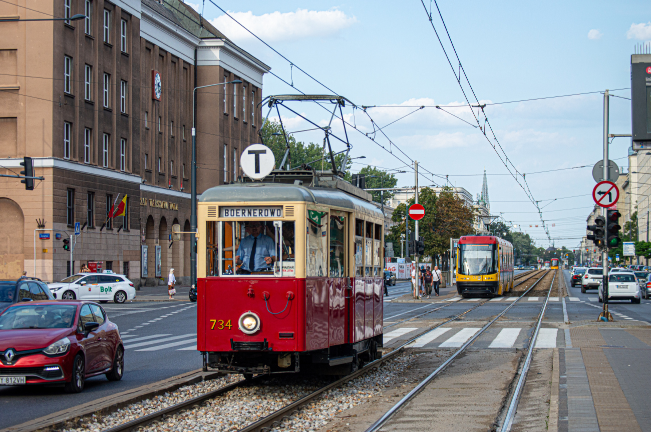 Варшава, Konstal N № 734