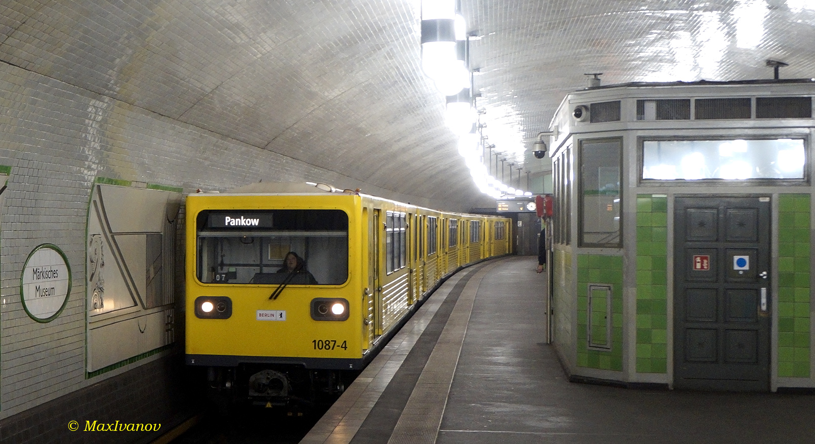 Берлин, BVG GI/1E № 1087-4