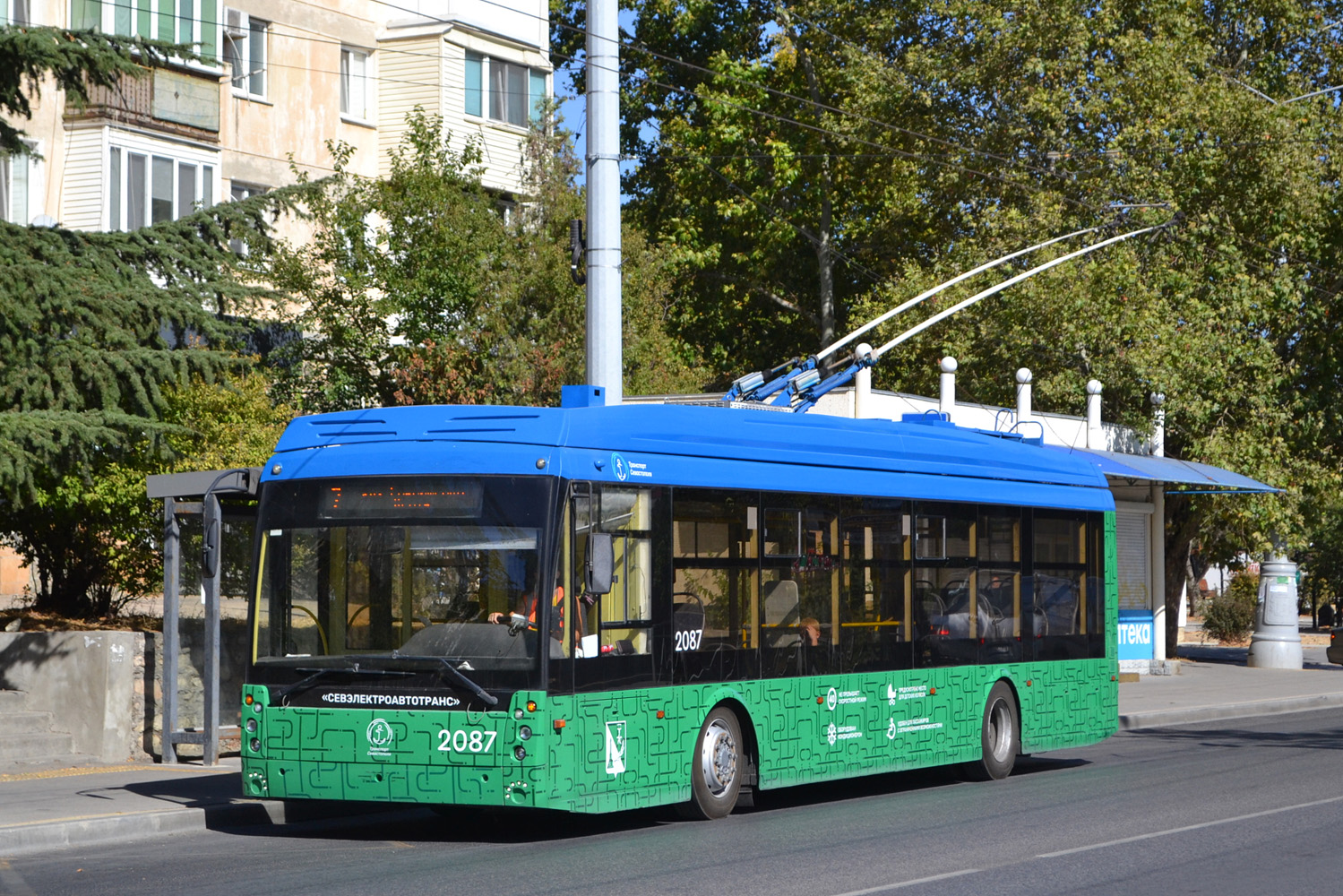 Севастополь, Тролза-5265.02 «Мегаполис» № 2087