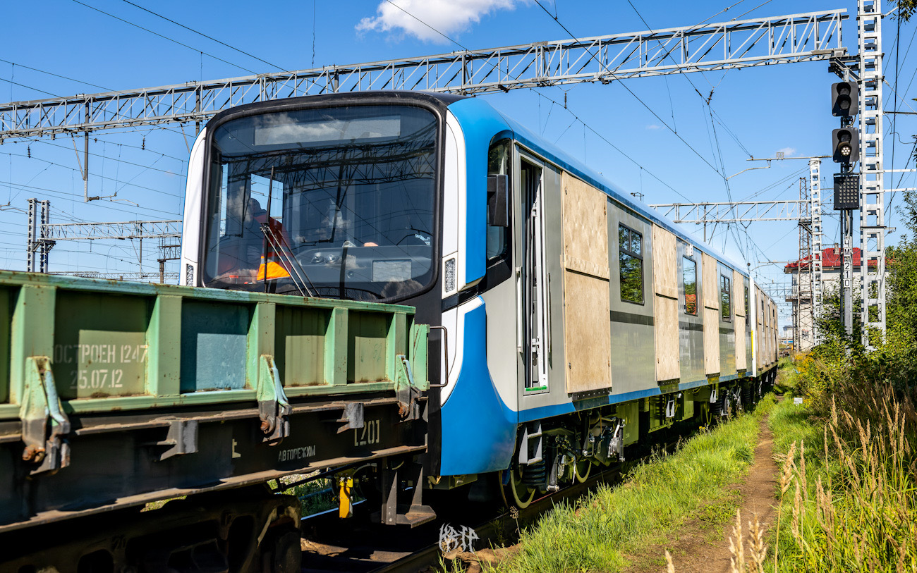 Санкт-Петербург, 81-725.2 «Балтиец» № 25088; Санкт-Петербург — Метрополитен — Перегонка вагонов метро по ж/д