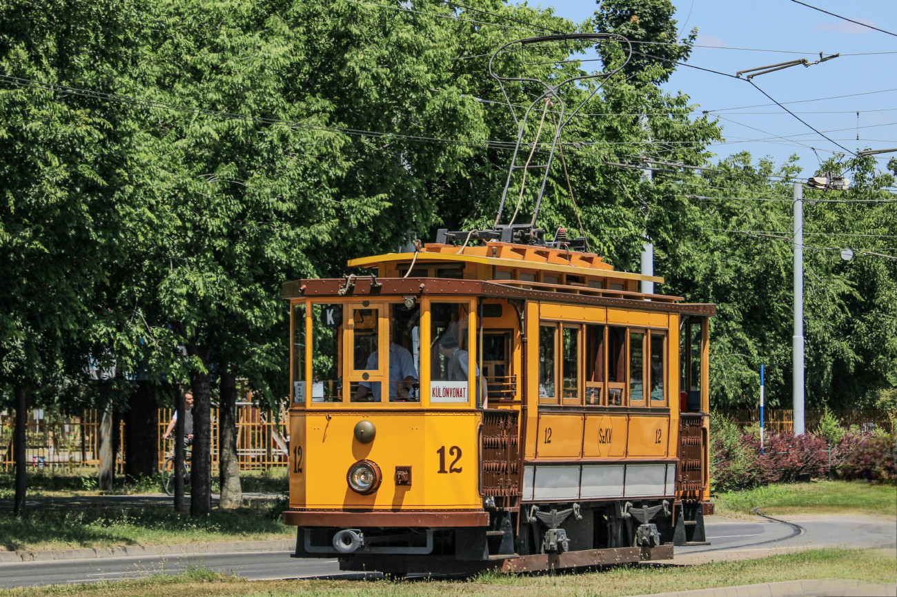 Сегед, Двухосный моторный MWG № 12