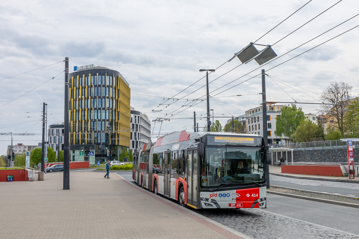 Прага, Škoda-Solaris 24m (Škoda 38Tr) № 414