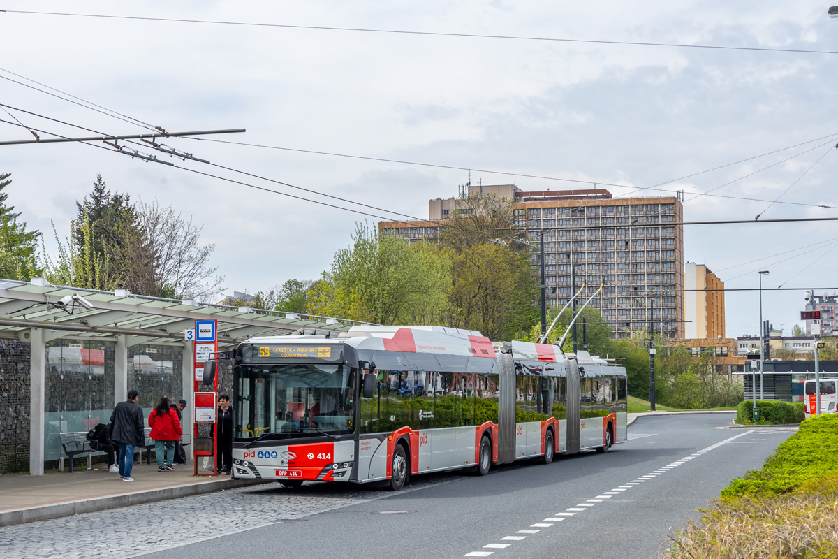 Прага, Škoda-Solaris 24m (Škoda 38Tr) № 414