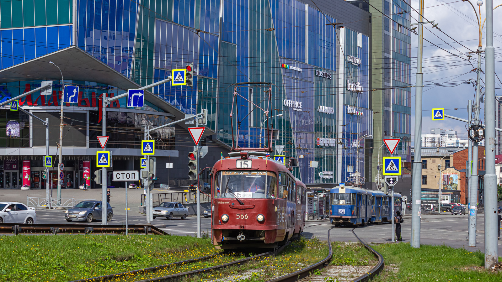 Екатеринбург, Tatra T3SU № 566