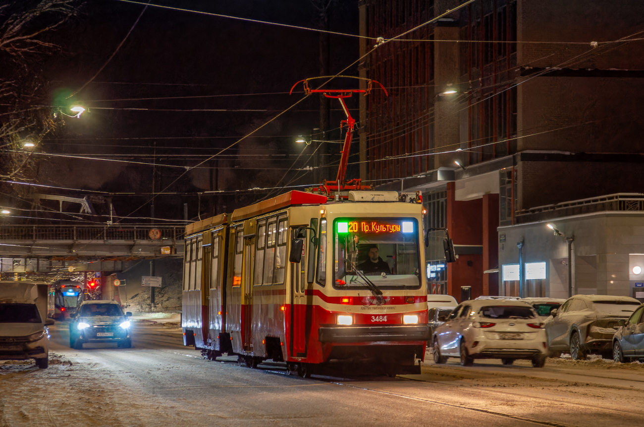 Санкт-Петербург, ЛВС-86М2 № 3484