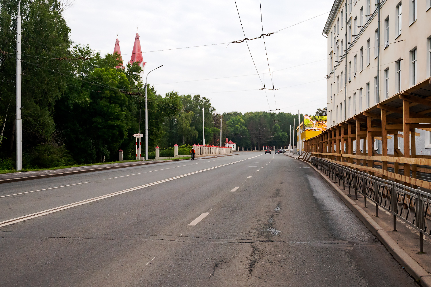 Уфа — Законсервированные троллейбусные линии; Уфа — Троллейбусная сеть — север