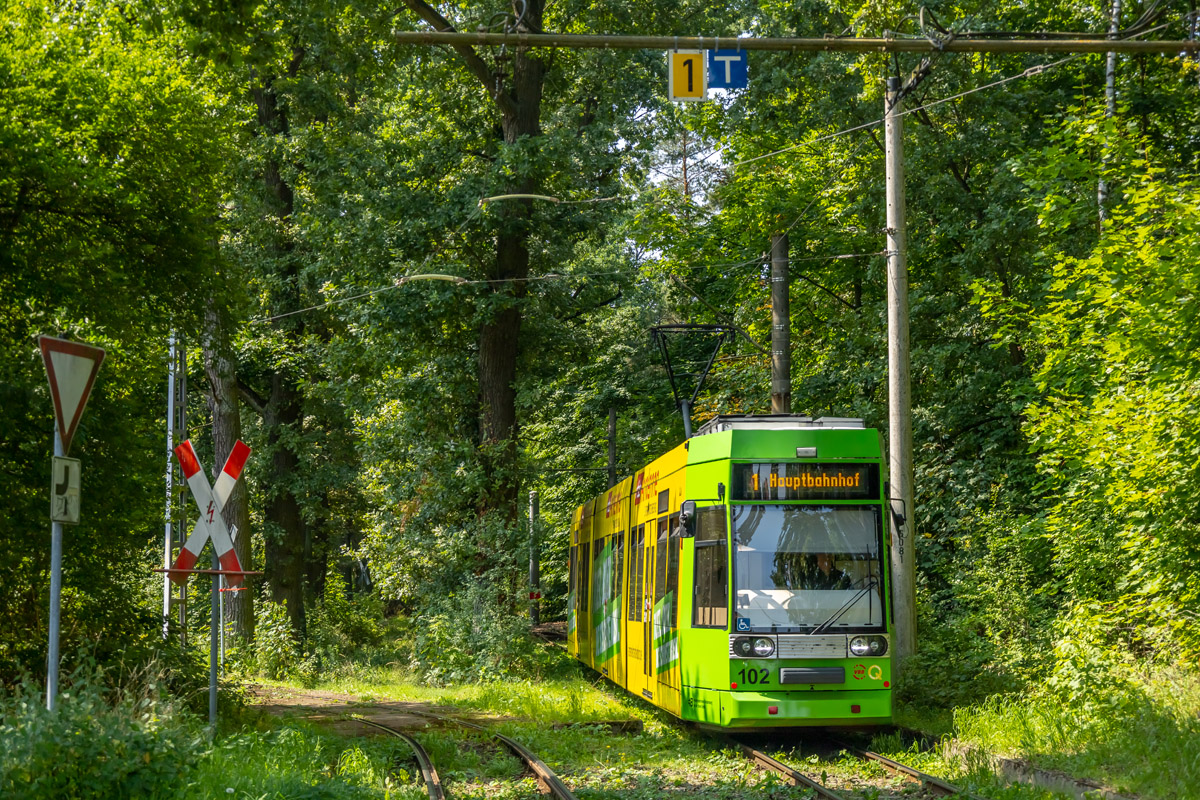 Бранденбург-на-Хафеле, Duewag MGT6D № 102