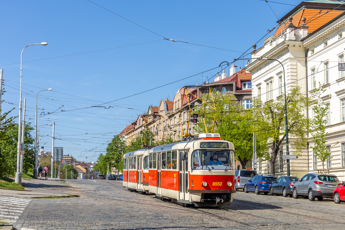 Прага, Tatra T3R.P № 8552