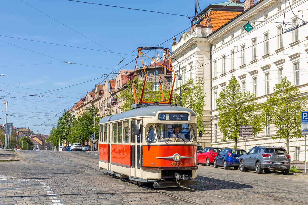 Прага, Tatra T2R № 6003