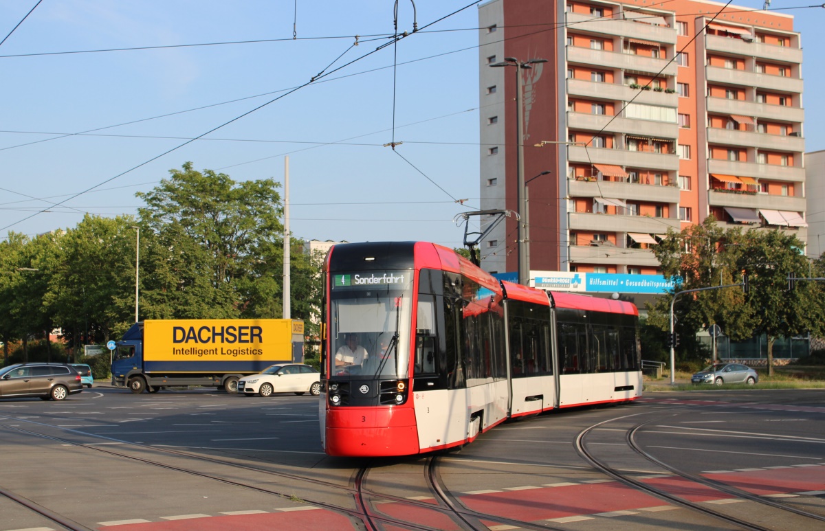 Котбус, Škoda 47T ForCity Plus № 3; Котбус — Новые трамваи Škoda