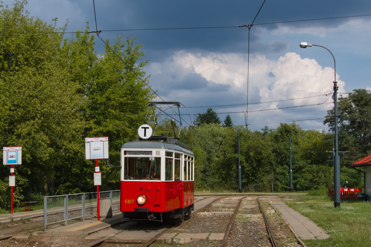 Варшава, Konstal N № 607