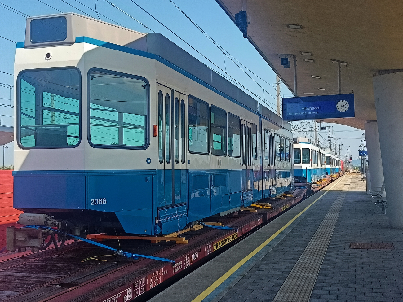 Цюрих, SWP/SIG/BBC Be 4/6 "Tram 2000" № 2066
