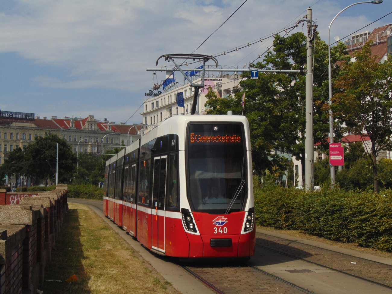 Viin, Bombardier Flexity Wien (Type D) № 340 Viin, Bombardier Flexity Wien (Type D) № 340