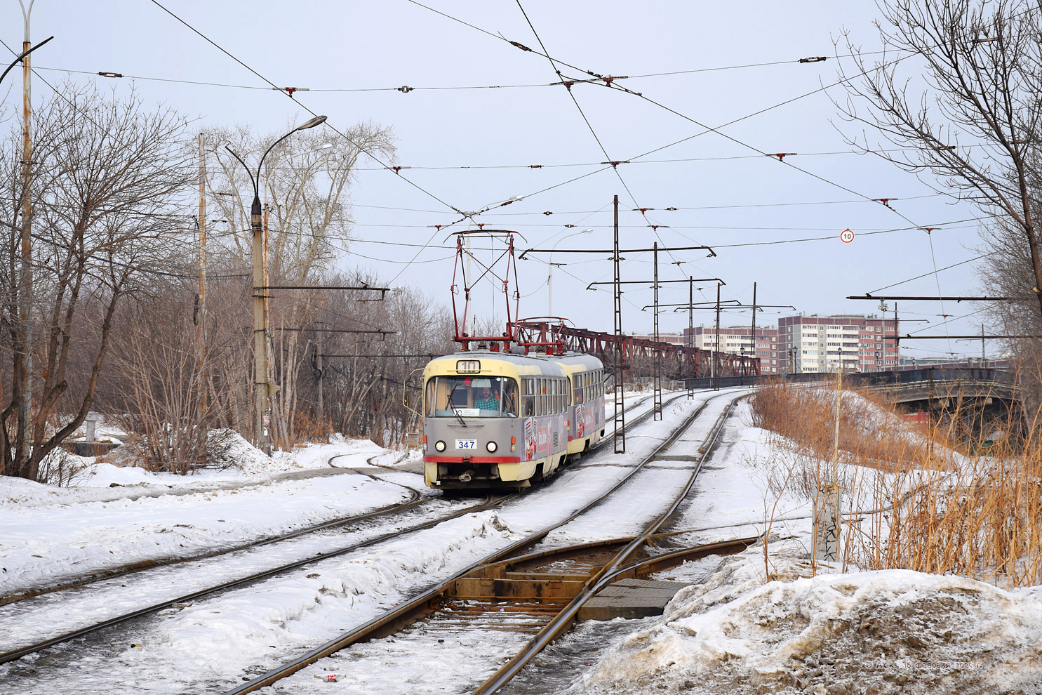 Екатеринбург, Tatra T3SU № 347