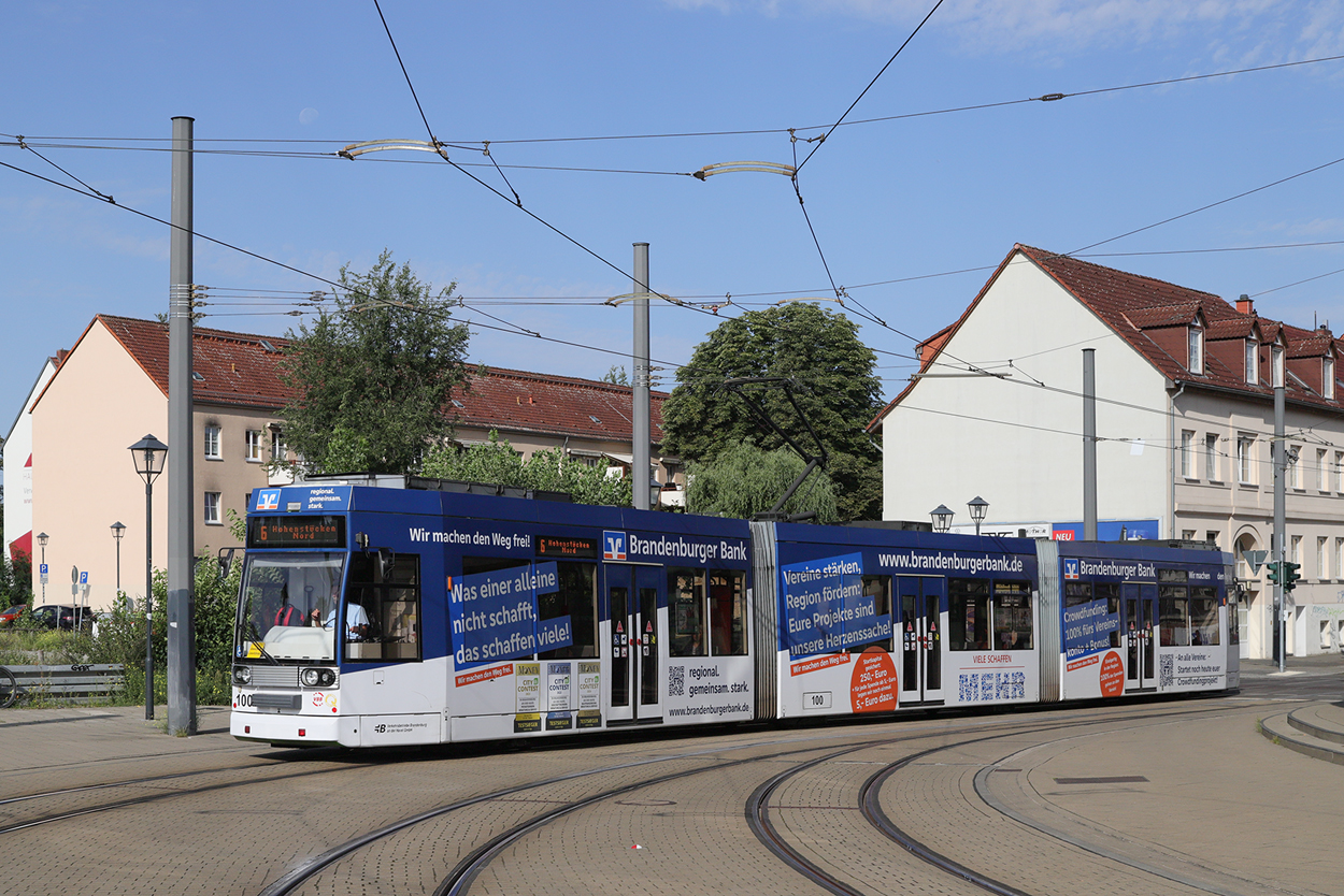 Бранденбург-на-Хафеле, Duewag MGT6D № 100