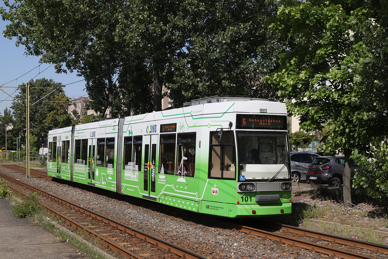 Бранденбург-на-Хафеле, Duewag MGT6D № 101