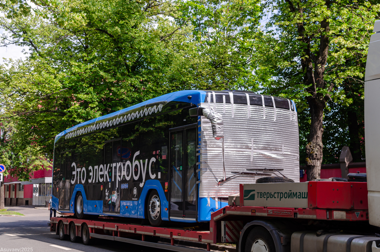 Moscou — Electrobuses without numbers