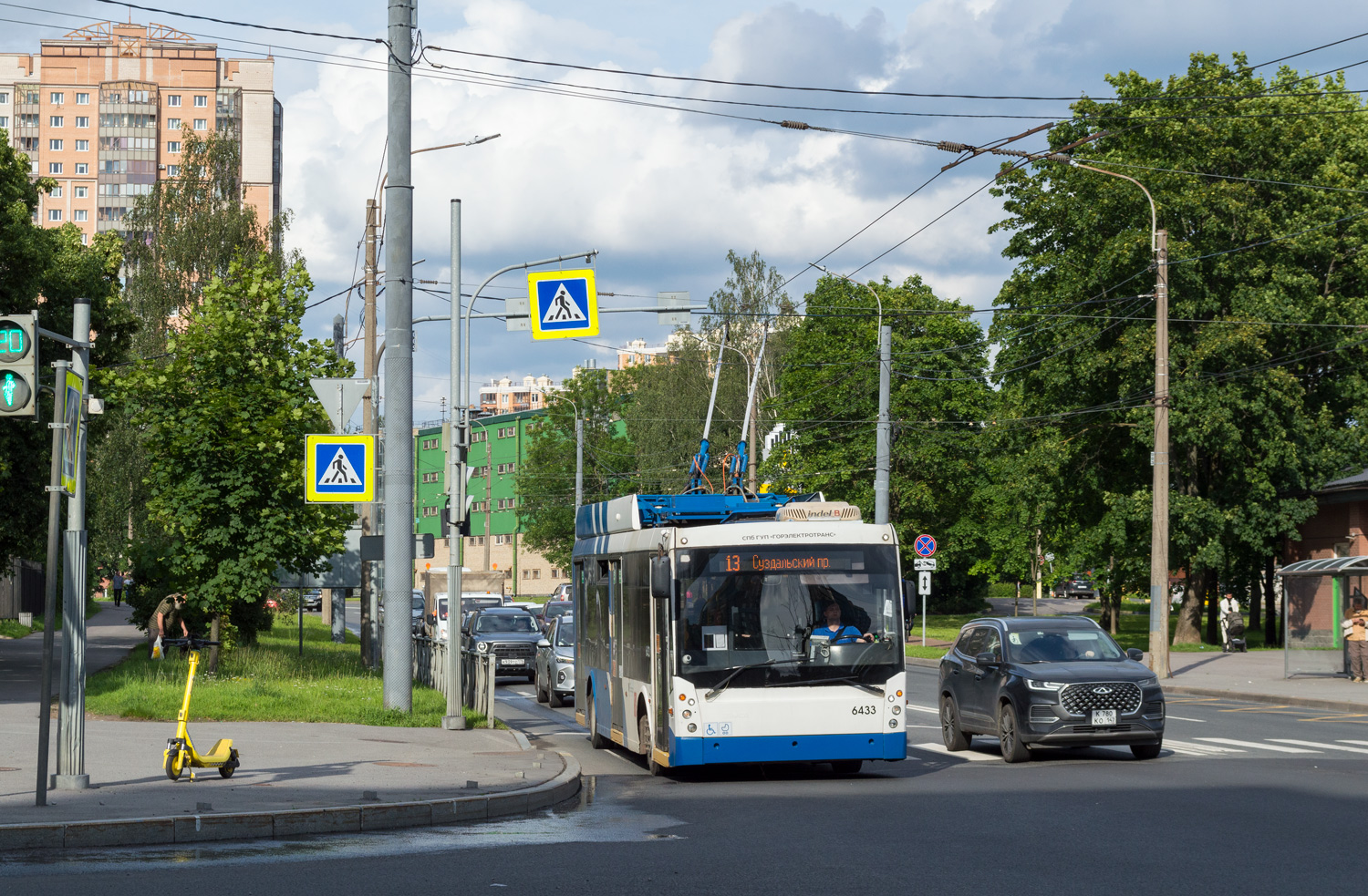 Санкт-Петербург, Тролза-5265.00 «Мегаполис» № 6433