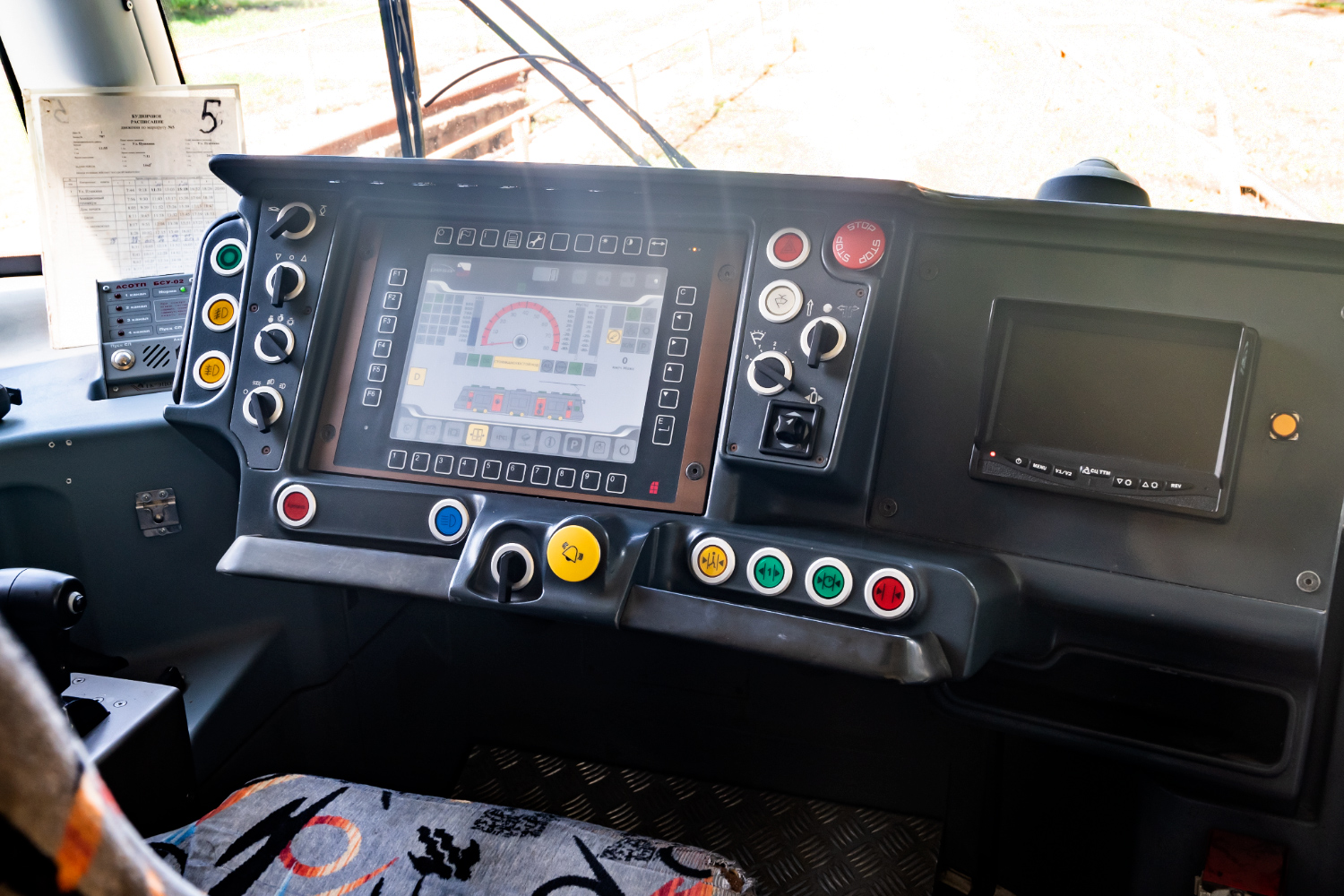 Уфа, 71-414 (Pesa Fokstrot) № 1223; Уфа — Кабины