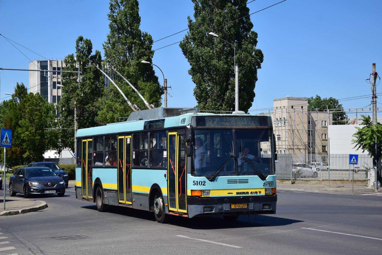 Бухарест - Илфов, Ikarus 415.80 № 5102