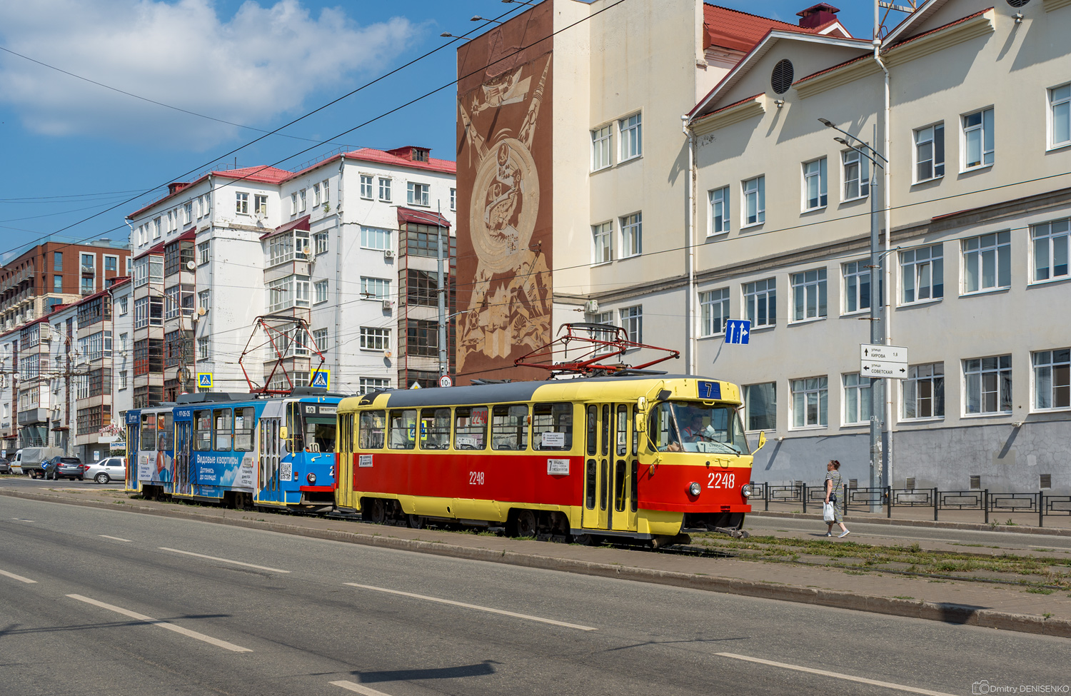 Ижевск, Tatra T3SU (двухдверная) № 2248