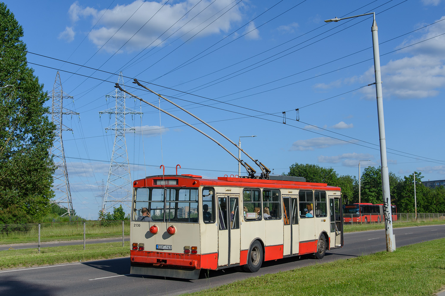 Вильнюс, Škoda 14Tr11/6 № 2130