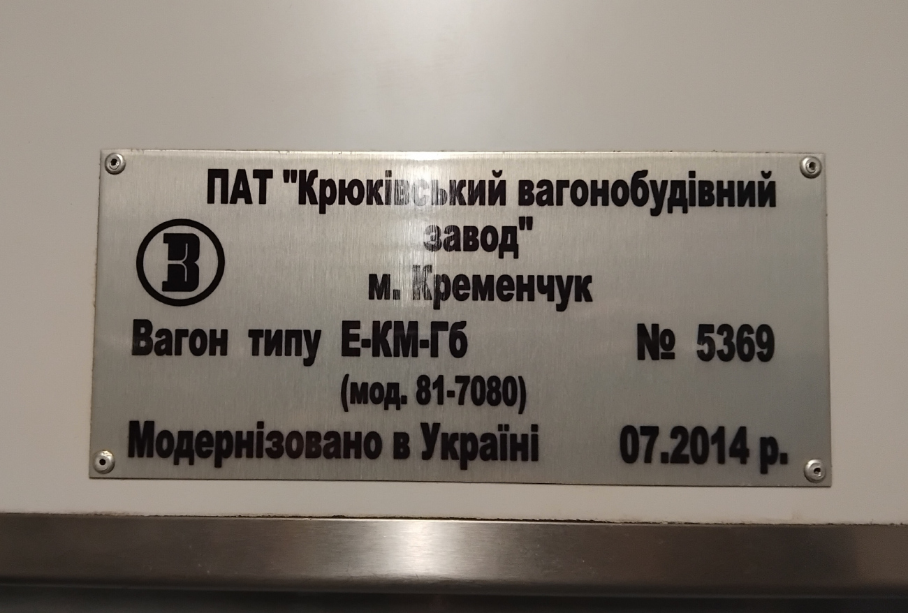 Киев, Е-КМ-Гб (81-7080) № 5369