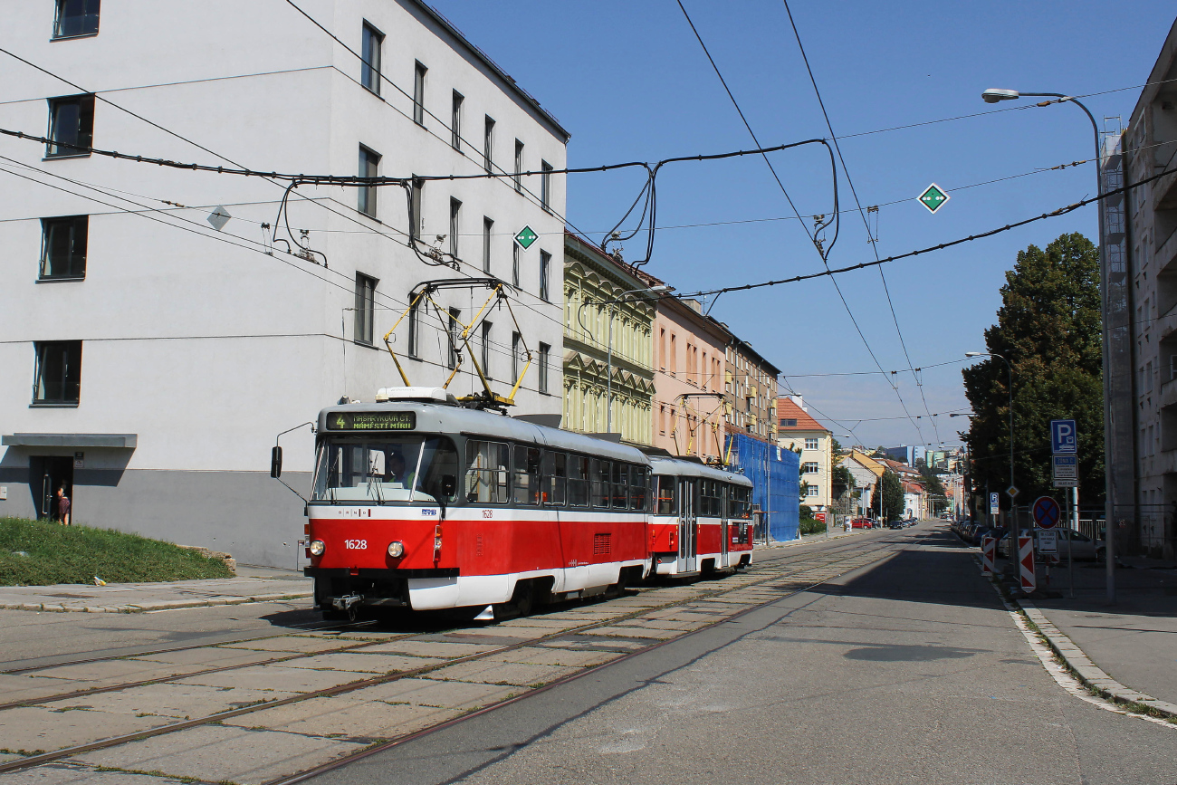 Brno, Tatra T3P № 1628; Brno, Tatra T3P № 1583