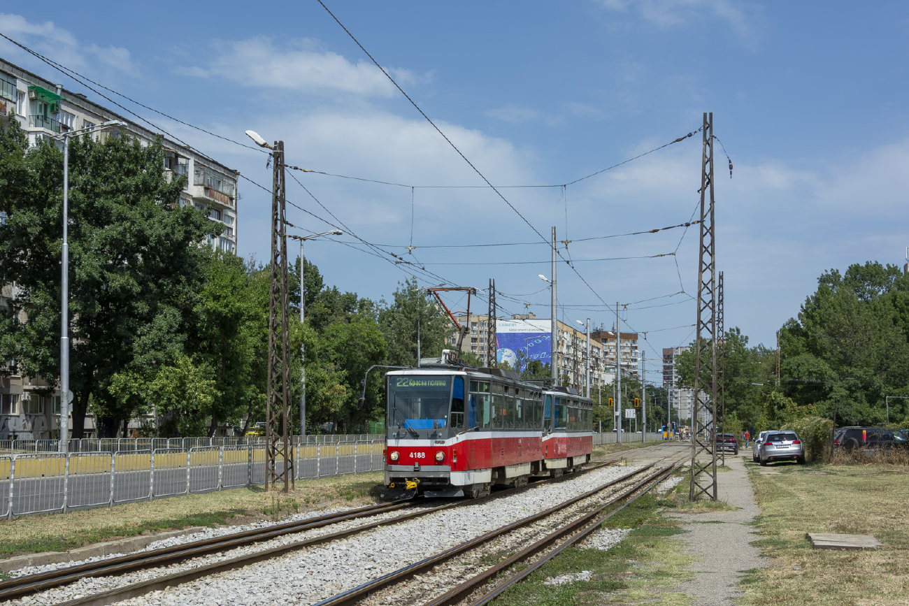 София, Tatra T6A5 № 4188