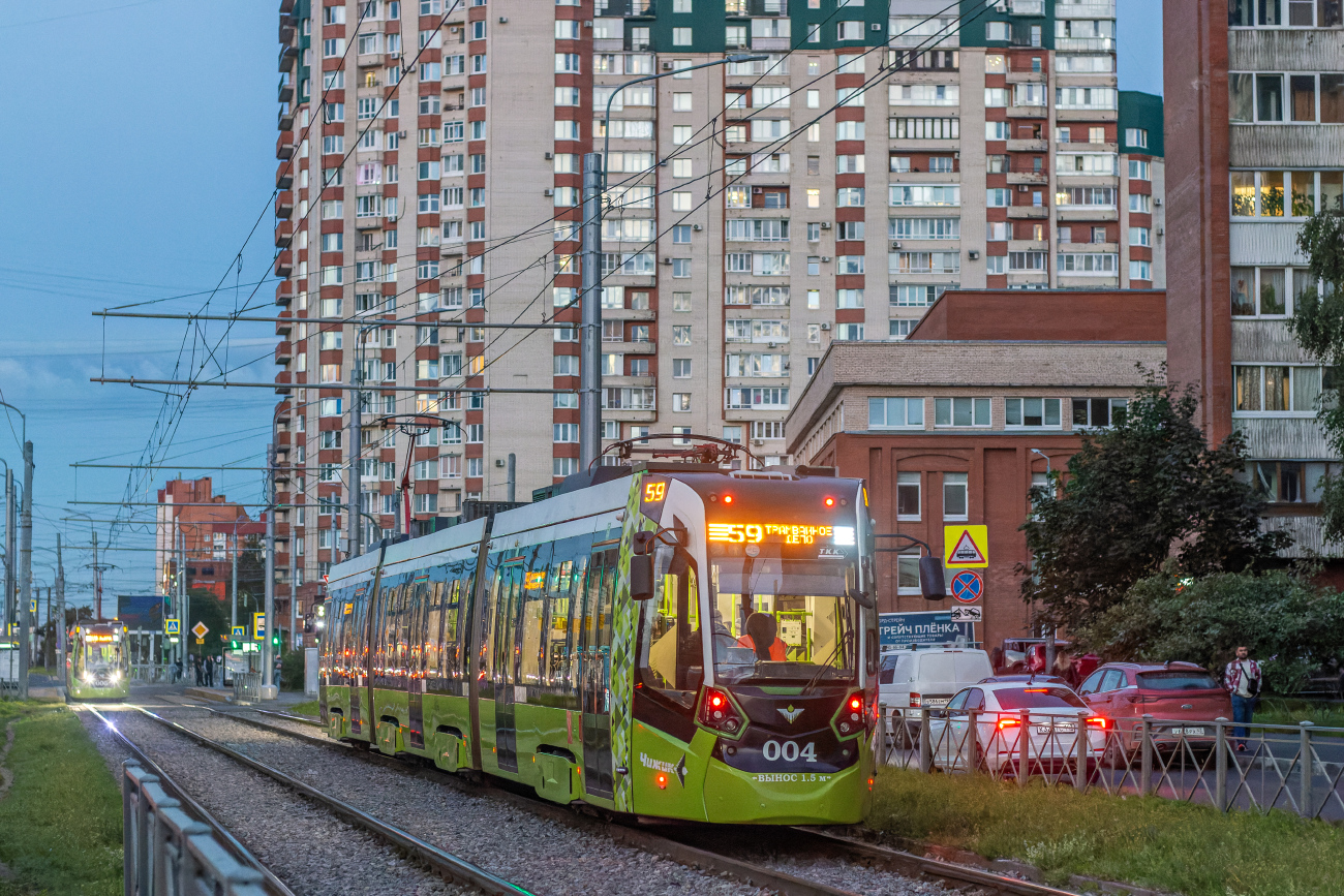 Санкт-Петербург, Stadler B85600M № 004
