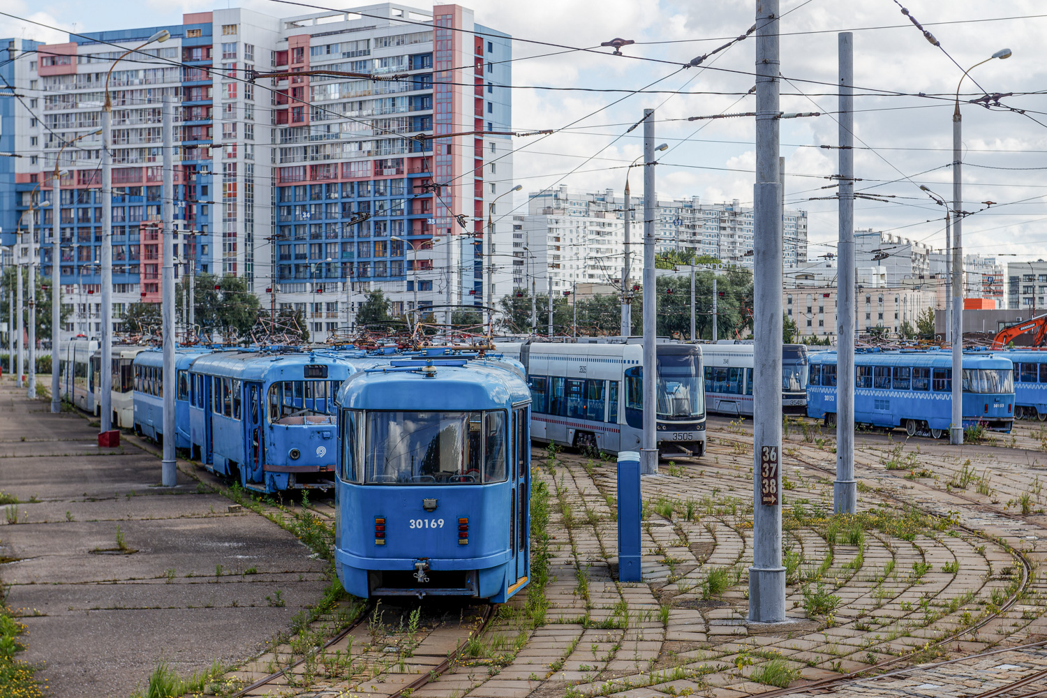 Москва, МТТЧ № 30169; Москва — Трамвайные депо: [3] Краснопресненское. Новая территория в Строгино