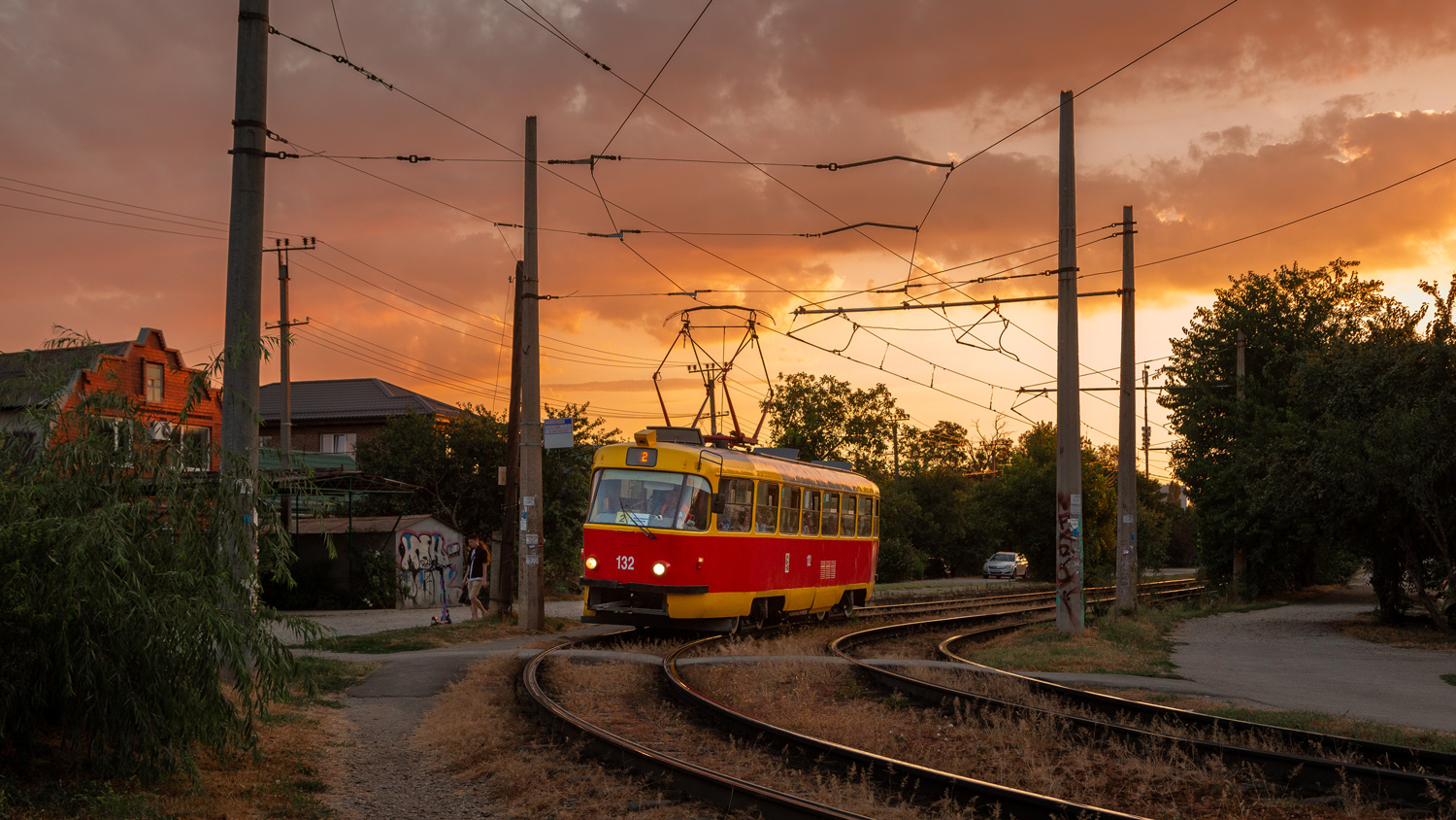 Краснодар, Tatra T3SU № 132