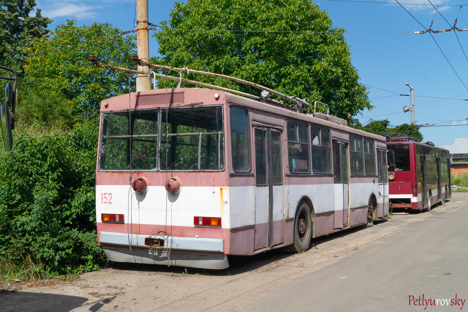 Ивано-Франковск, Škoda 14Tr02/6 № 152