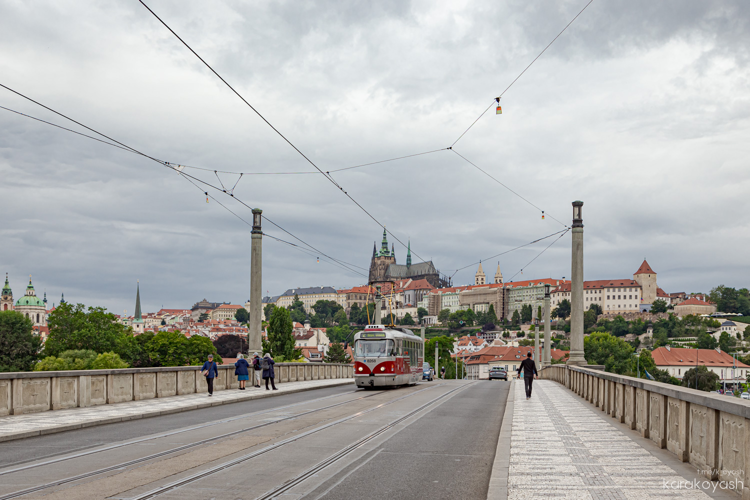 Прага, Tatra T3R.PLF № 8268