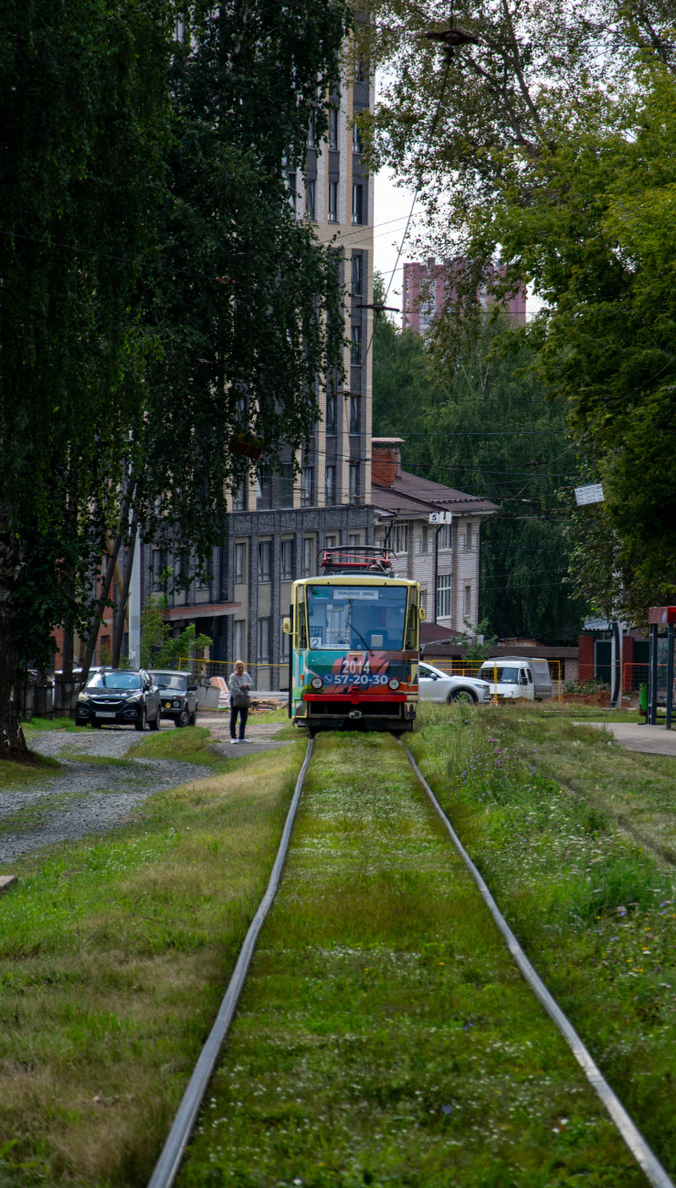 Izsevszk, Tatra T6B5SU — 2014; Izsevszk — Electric transit lines