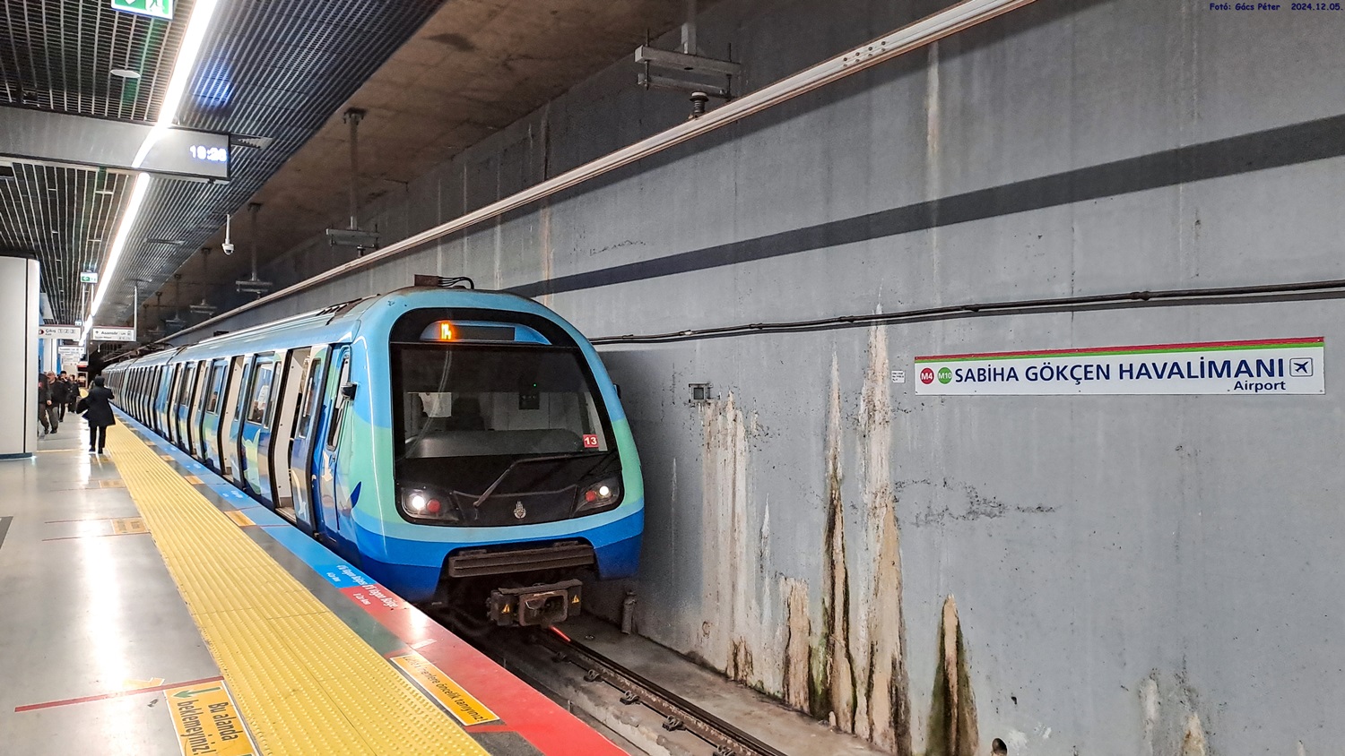 Istanbul — Metropolitan — M4 line (Kadıköy — Sabiha Gökçen Havalimanı)