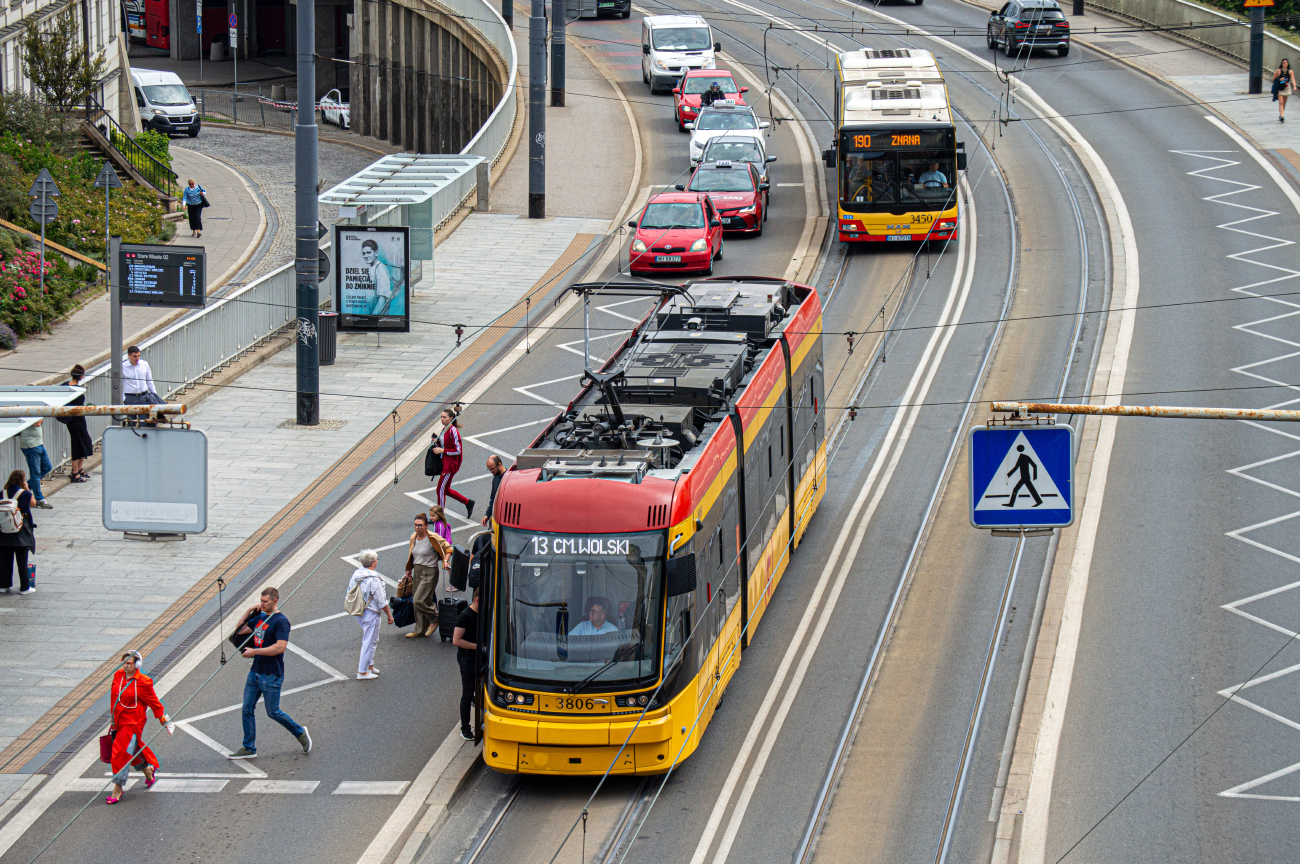 Варшава, PESA Jazz 134N № 3806