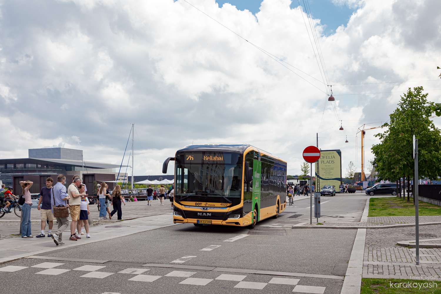 Копенгаген, MAN 12C Lion's City 12 E NL326 № 4522