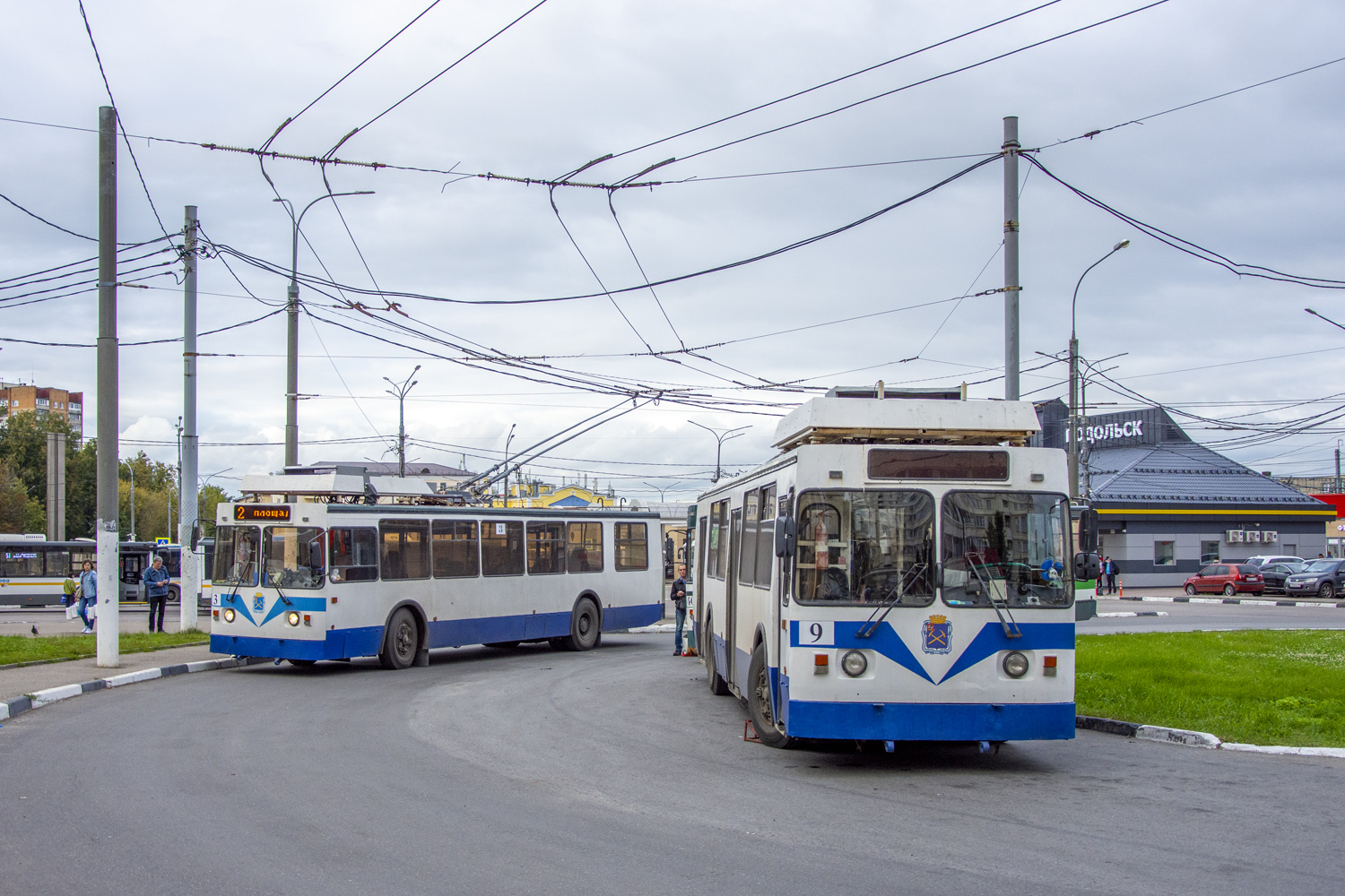 Podolsk, ZiU-682 GOH Ivanovo № 3; Podolsk, ZiU-682 GOH Ivanovo № 9 Podolsk, ZiU-682 GOH Ivanovo № 3; Podolsk, ZiU-682 GOH Ivanovo № 9