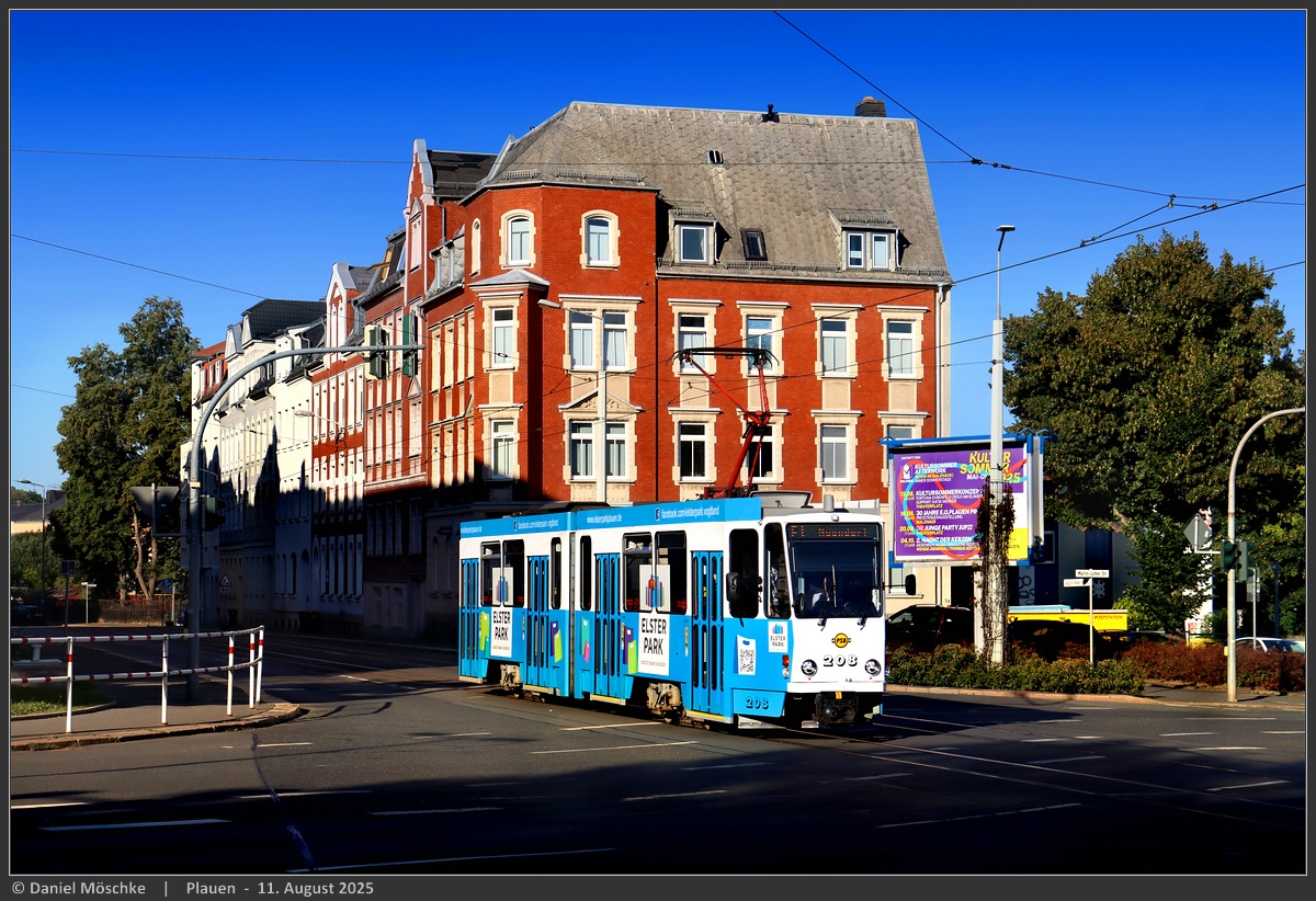 Плауэн, Tatra KT4DMC № 208