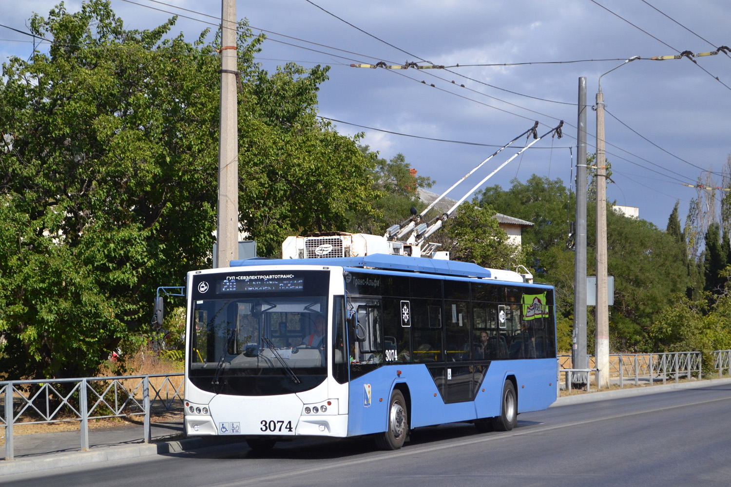 Севастополь, ВМЗ-5298.01 «Авангард» № 3074
