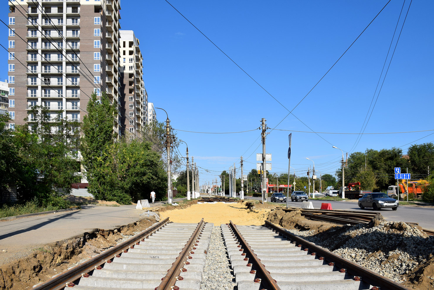 Volgograd — Reconstructions; Volgograd — Tram lines: [2] Second depot — West