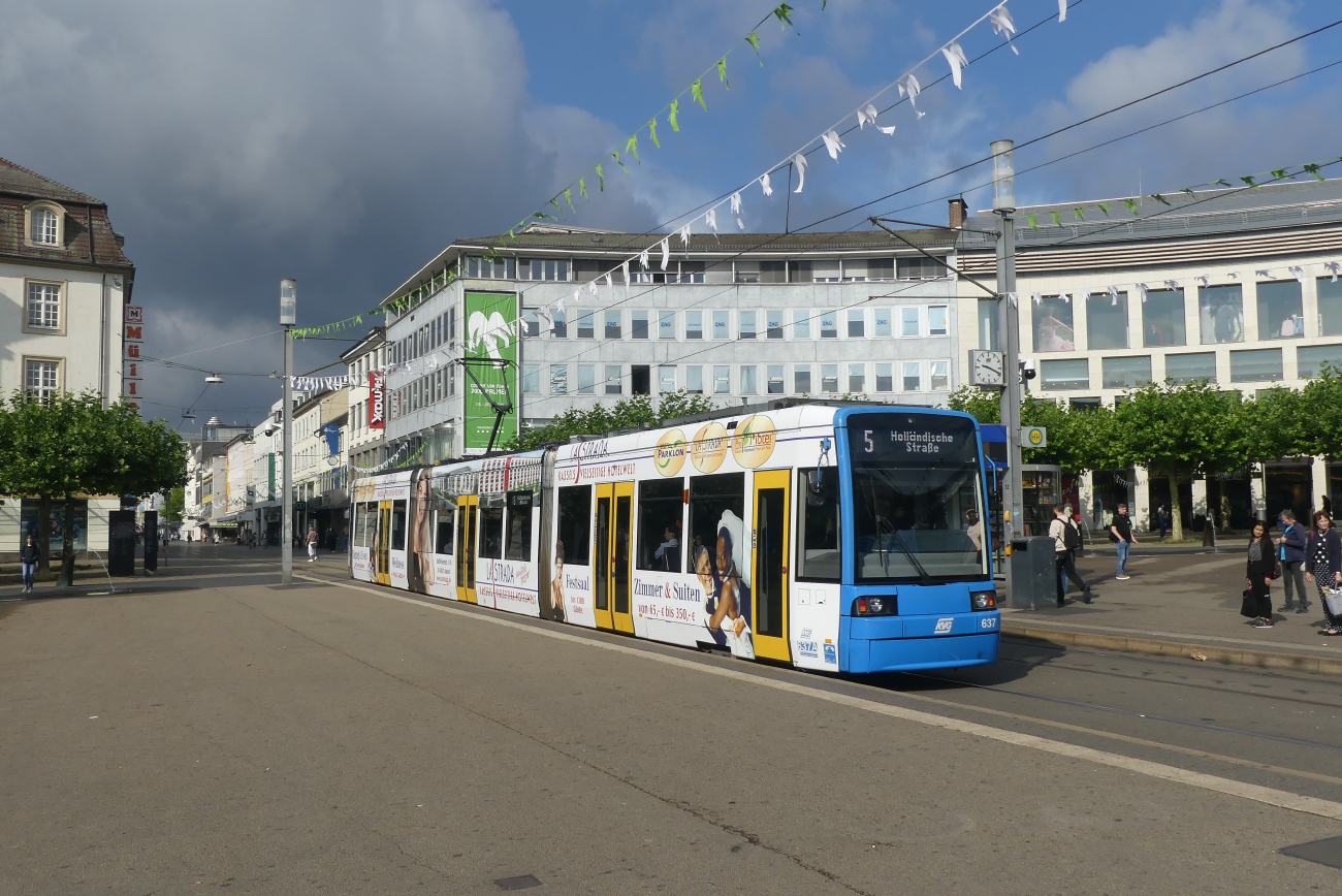 Кассель, Bombardier 8ZNGTW № 637 Кассель, Bombardier 8ZNGTW № 637
