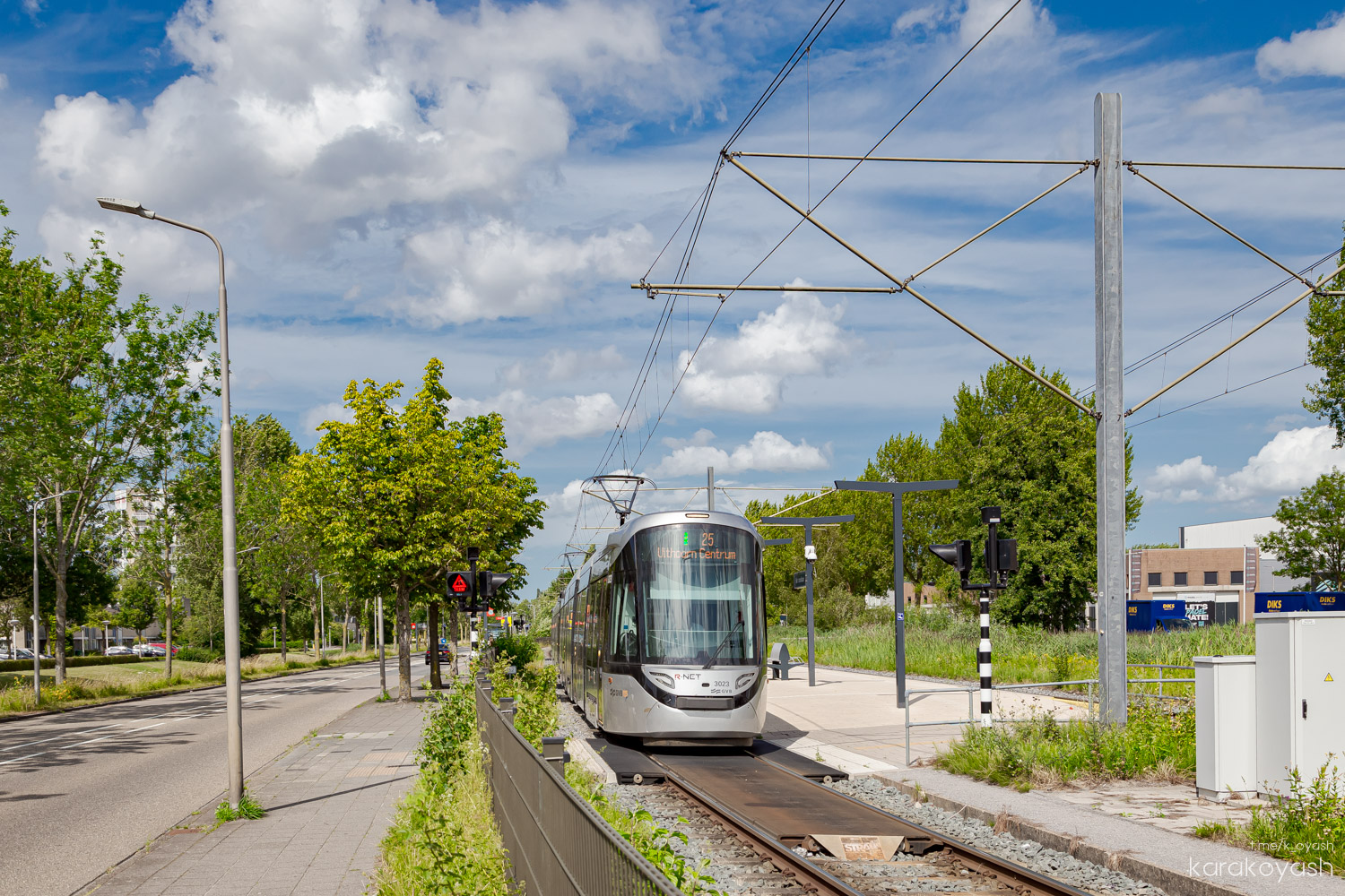 Амстердам, CAF Urbos 100 № 3023